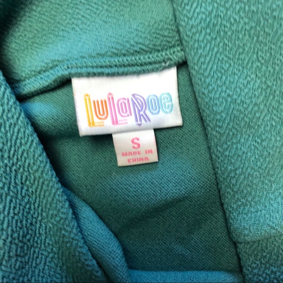 LuLaRoe seafoam green Cassie skirt S NWT - Picture 6 of 8